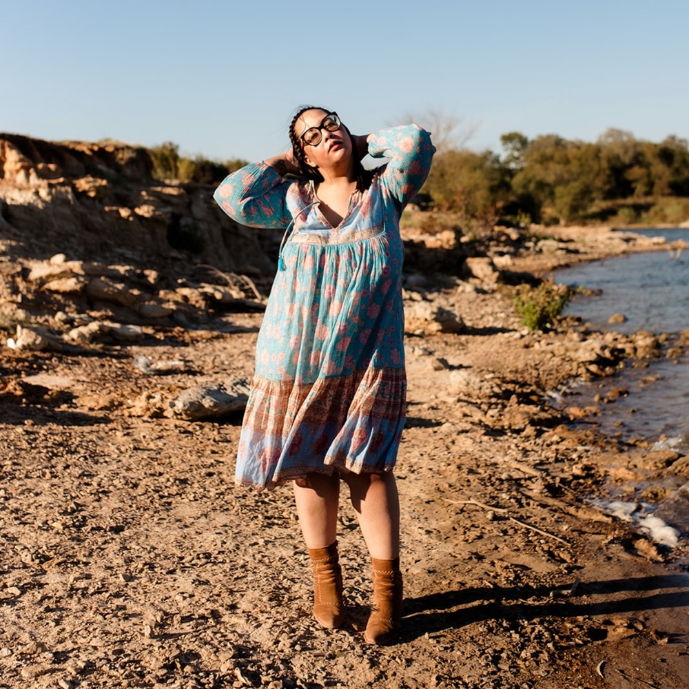 Spell Love Story Boho Dress Sky Blue 💙